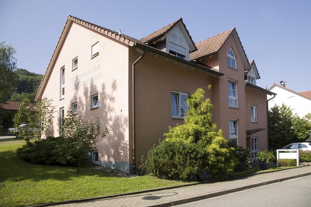 Gaestehaus Am Wasserschloss & Restaurant Wasserschloss 인즐링겐 외부 사진